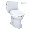 TOTO MW7764726CSG#01 Drake Washlet+ S7 Two Piece Toilet Cotton