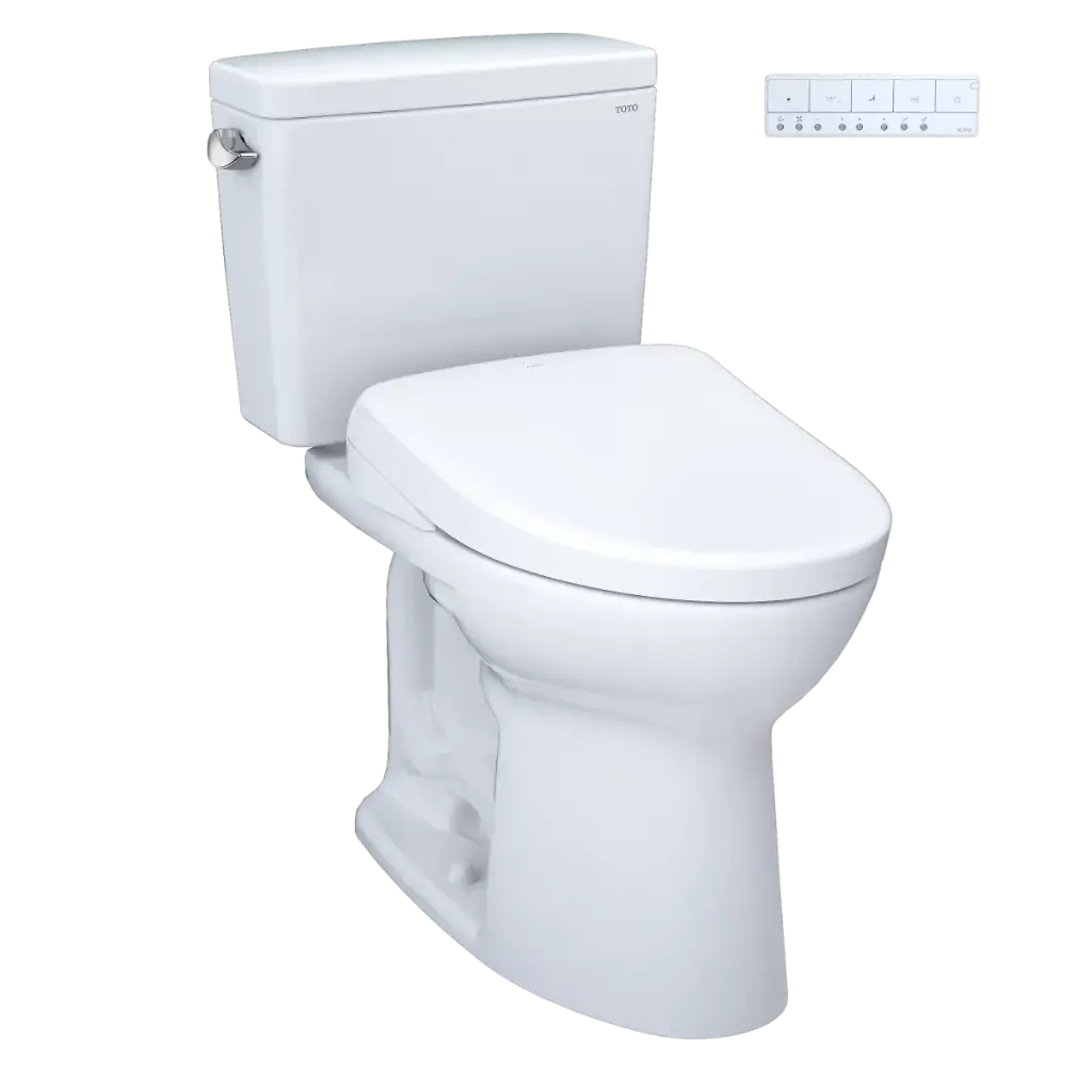 TOTO MW7764726CSGA#01 Drake Washlet+ S7 Two Piece Toilet Cotton