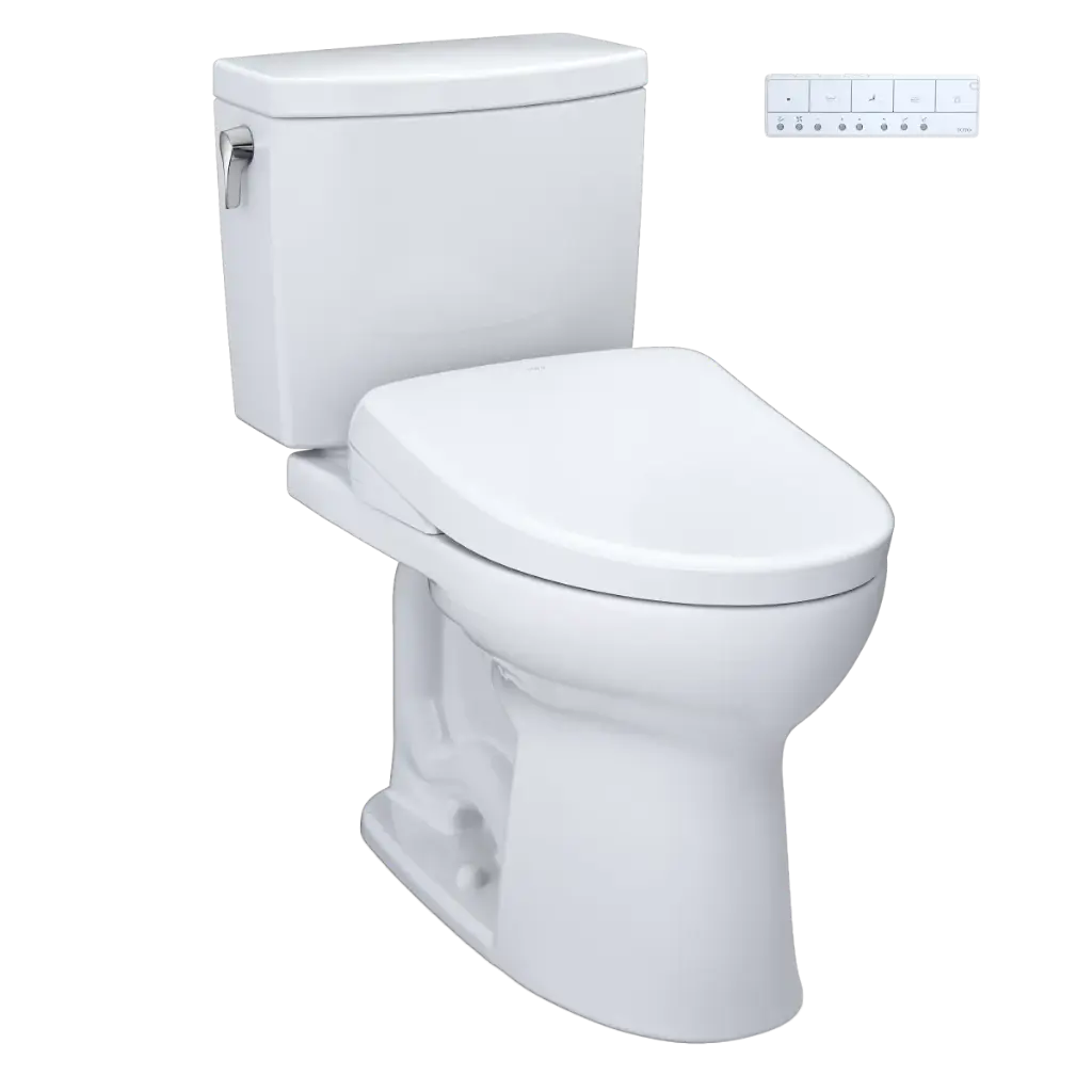 TOTO MW4544736CUFGA#01 Drake II Washlet+ S7A Two Piece Toilet Cotton