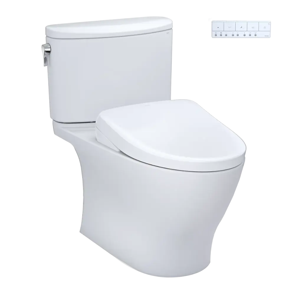 TOTO MW4424726CUFGA#01 Nexus Washlet+ S7 Two Piece Toilet Cotton