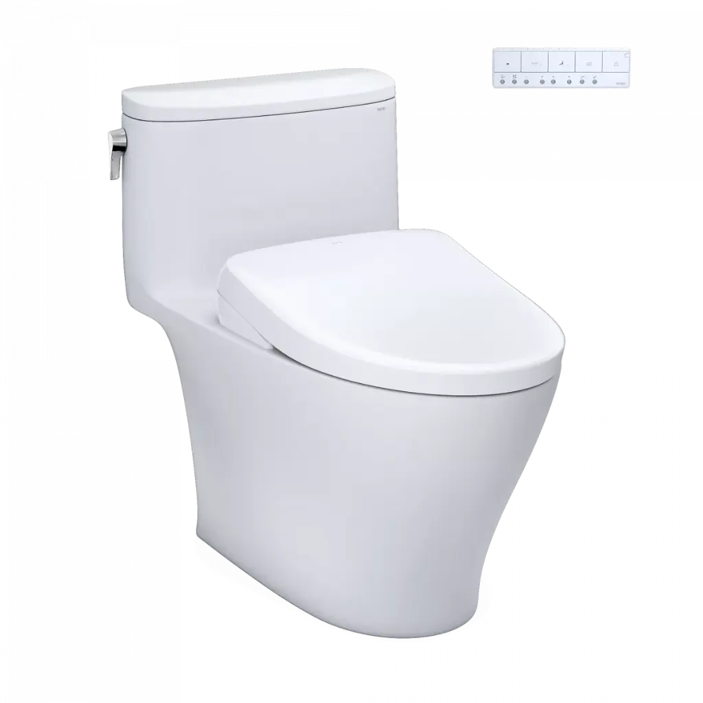 TOTO MW6424726CEFGA#01 Nexus Washlet+ S7 One Piece Toilet Cotton