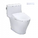 TOTO MW6424726CUFGA#01 Nexus Washlet+ S7 One Piece Toilet Cotton