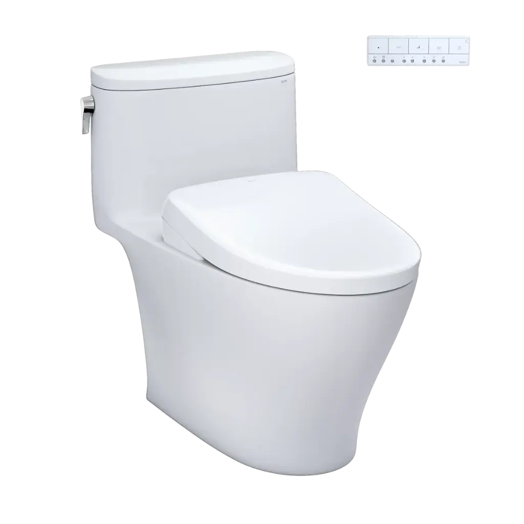 TOTO MW6424736CUFGA#01 Nexus Washlet+ S7A One Piece Toilet Cotton