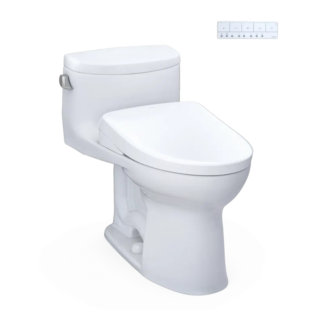 TOTO MW6344736CEFG#01 Supreme II Washlet+ S7A One Piece Toilet Cotton