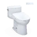 TOTO MW6344736CEFG#01 Supreme II Washlet+ S7A One Piece Toilet Cotton