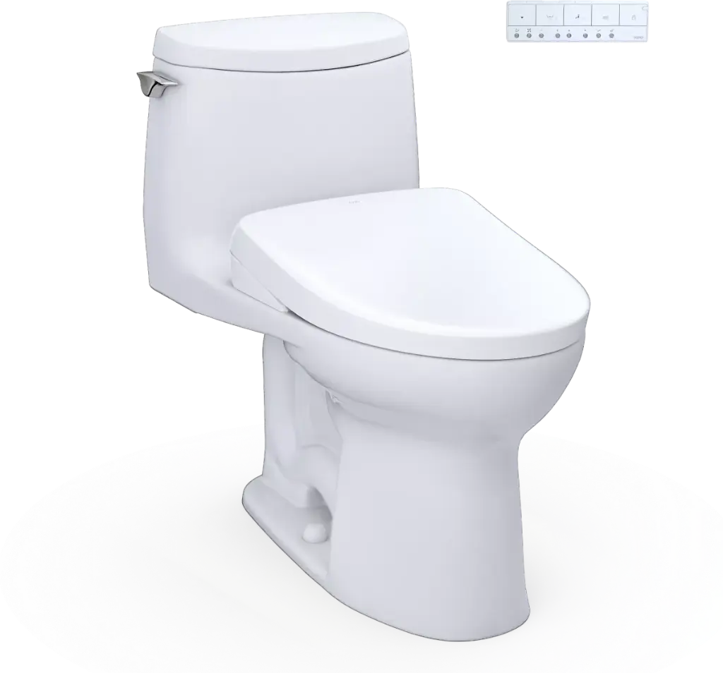 TOTO MW6044736CUFGA#01 Ultramax II 1G Washlet+ S7A One Piece Toilet Cotton