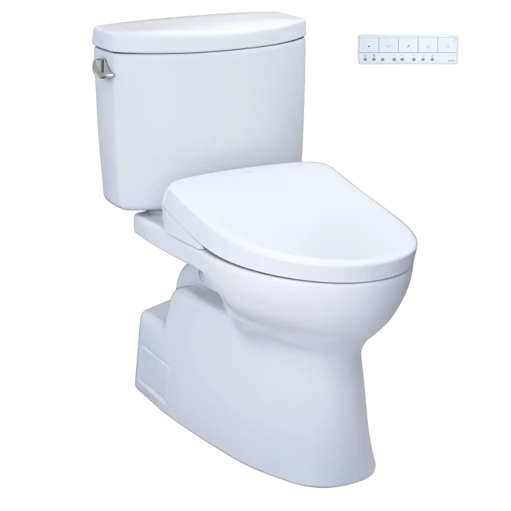 TOTO MW4744736CEFG#01 Vespin II Washlet+ S7A Two Piece Toilet Cotton