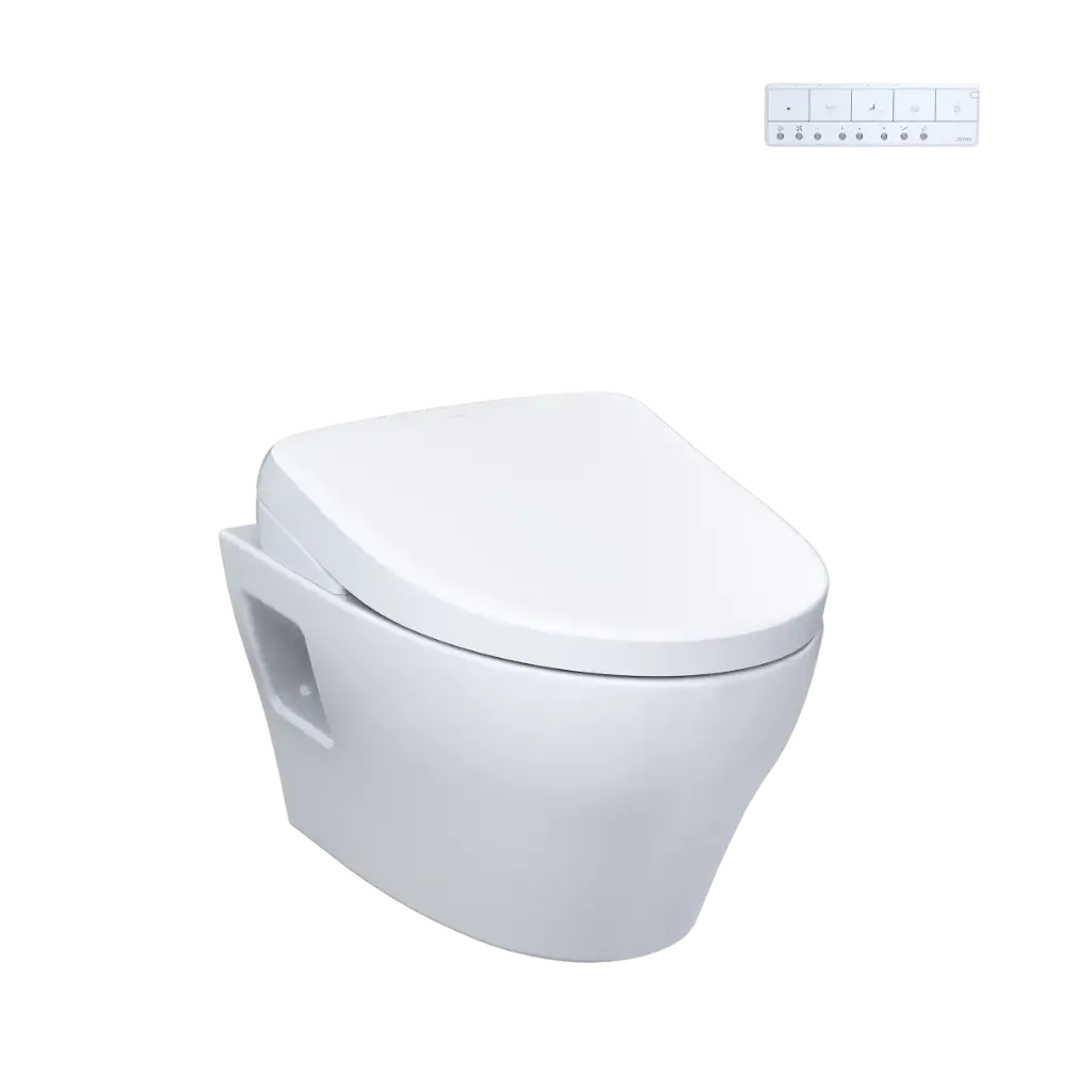 TOTO CWT4284736CMFGA#MS S7A Wall Hung Toilet With Washlet Cotton