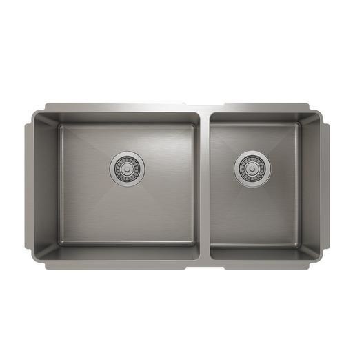 Prochef IH75-UR-331810 Proinox H75 Collection Undermount Sink With Double Bowl