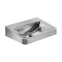 Franke WT600C-7-1 Wall Hung Wash Basin 1 Hole Stainless Steel