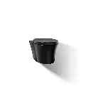 Kohler 31539-7 Veil Wall Hung Compact Elongated Toilet Black