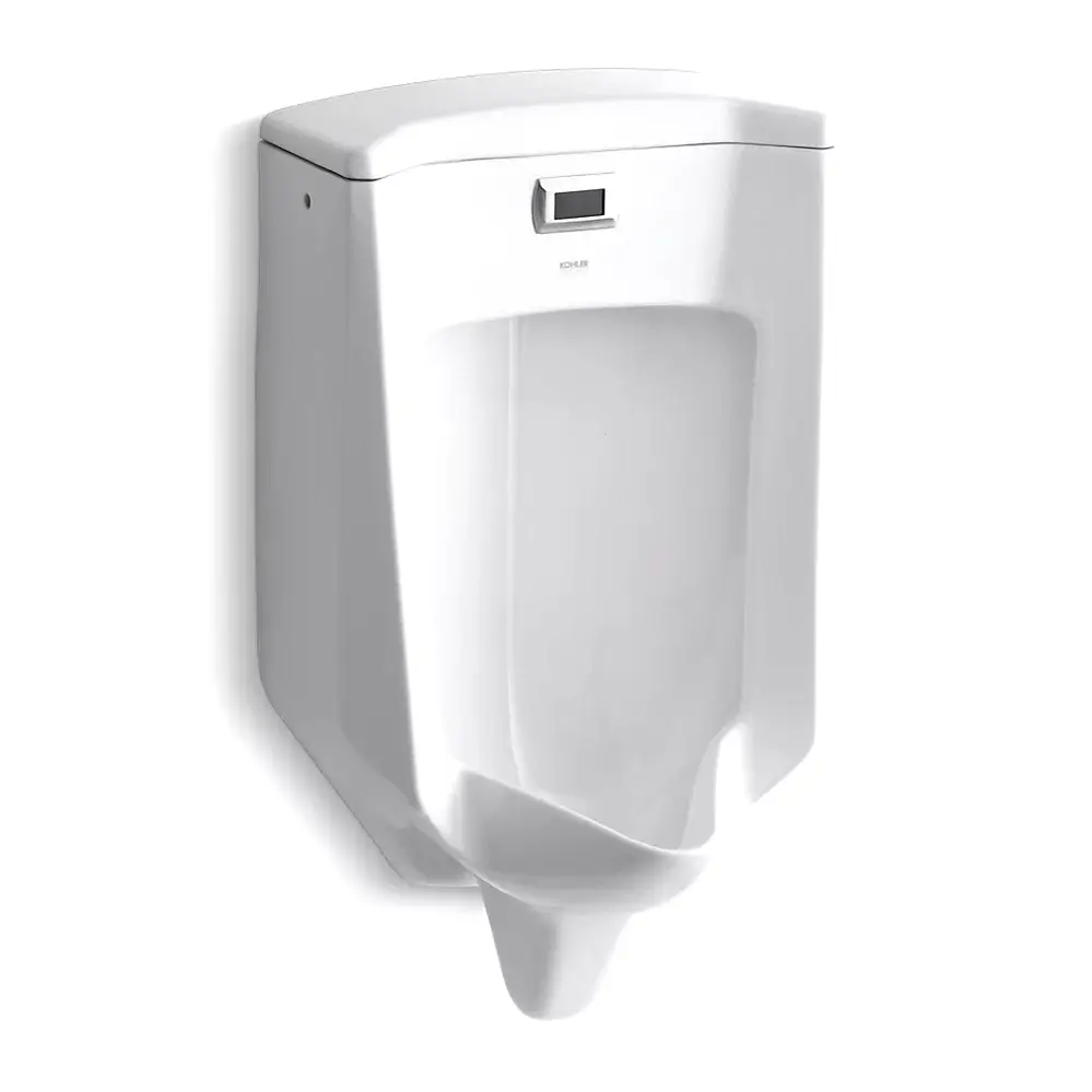 Kohler 32590-0 New Bardon Wall Hung Rear Spud Touchless Urinal White