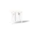 Kohler 39605-ASB-0 Hadron 36" Bathroom Vanity Cabinet With Sink White
