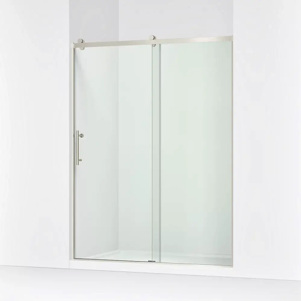 Kohler 709079-10L-BNK Rely 77" H Sliding Glass Shower Door Anodized Brushed Nickel
