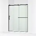 Kohler 709081-10L-BL Rely 77" H Sliding Glass Shower Door Matte Black