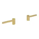 Grohe 14216GN0 Atrio New Handle Pair Brushed Cool Sunrise