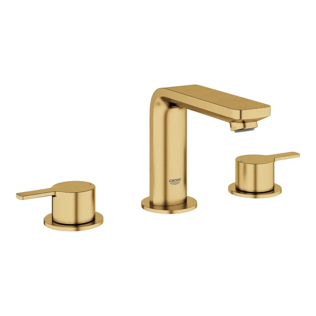 Grohe 20578GNA Lineare 8" Widespread 2-Handle M-Size Bathroom Faucet Brushed Cool Sunrise