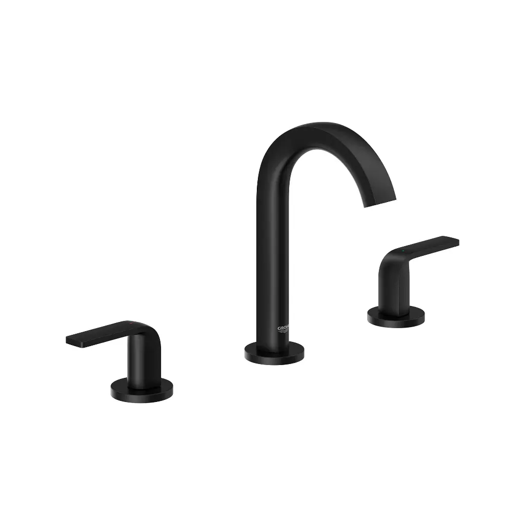 Grohe 205972430 Defined 8" Widespread M-Size Bathroom Faucet Matte Black