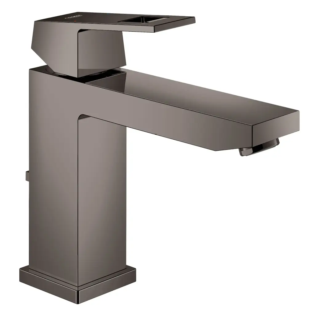 Grohe 23670A00 Eurocube Single Hole M-Size Bathroom Faucet Hard Graphite