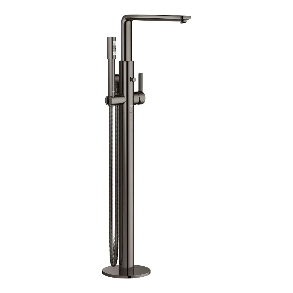 Grohe 23792A01 Lineare Single Handle Freestanding Tub Faucet Hard Graphite