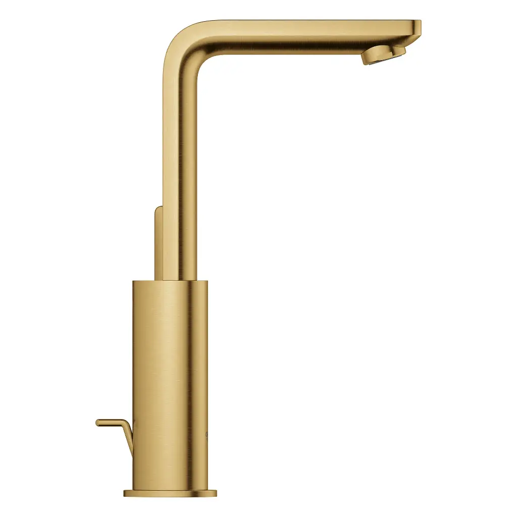Grohe 23825GNA Lineare Single Hole L-Size Bathroom Faucet Brushed Cool Sunrise
