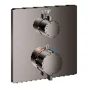 Grohe 24110A00 Grohtherm Single Function 2-Handle Thermostatic Valve Trim Hard Graphite