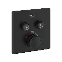 Grohe 291412430 Grohtherm Dual Function Thermostatic Valve Trim Matte Black
