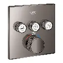 Grohe 29142A00 Grohtherm Triple Function Thermostatic Valve Trim Graphite