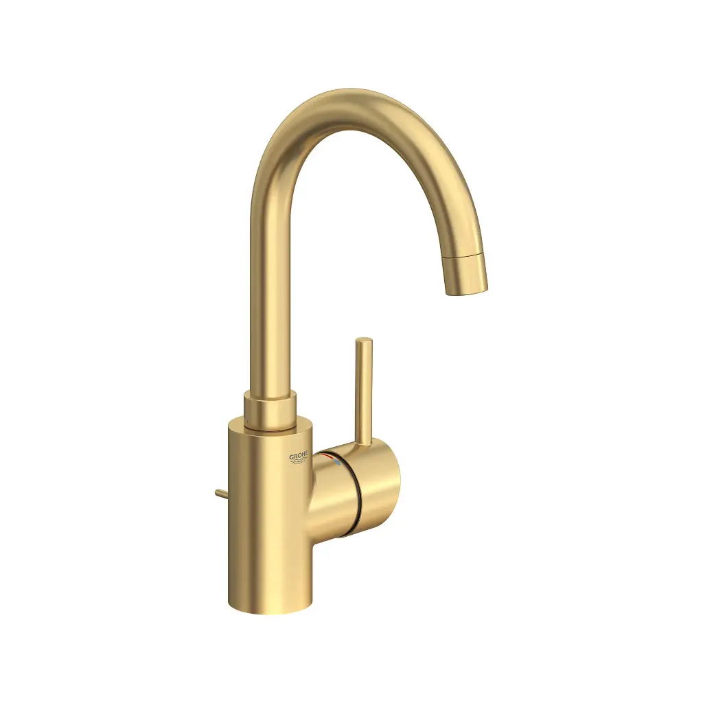 Grohe 32138GN2 Concetto L-Size Single Handle Bathroom Faucet Brushed Cool Sunrise