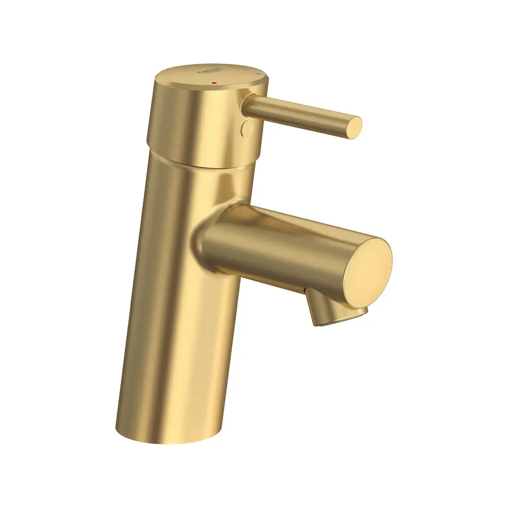 Grohe 34270GNA Concetto Single Handle S Size Bathroom Faucet Brushed Cool Sunrise