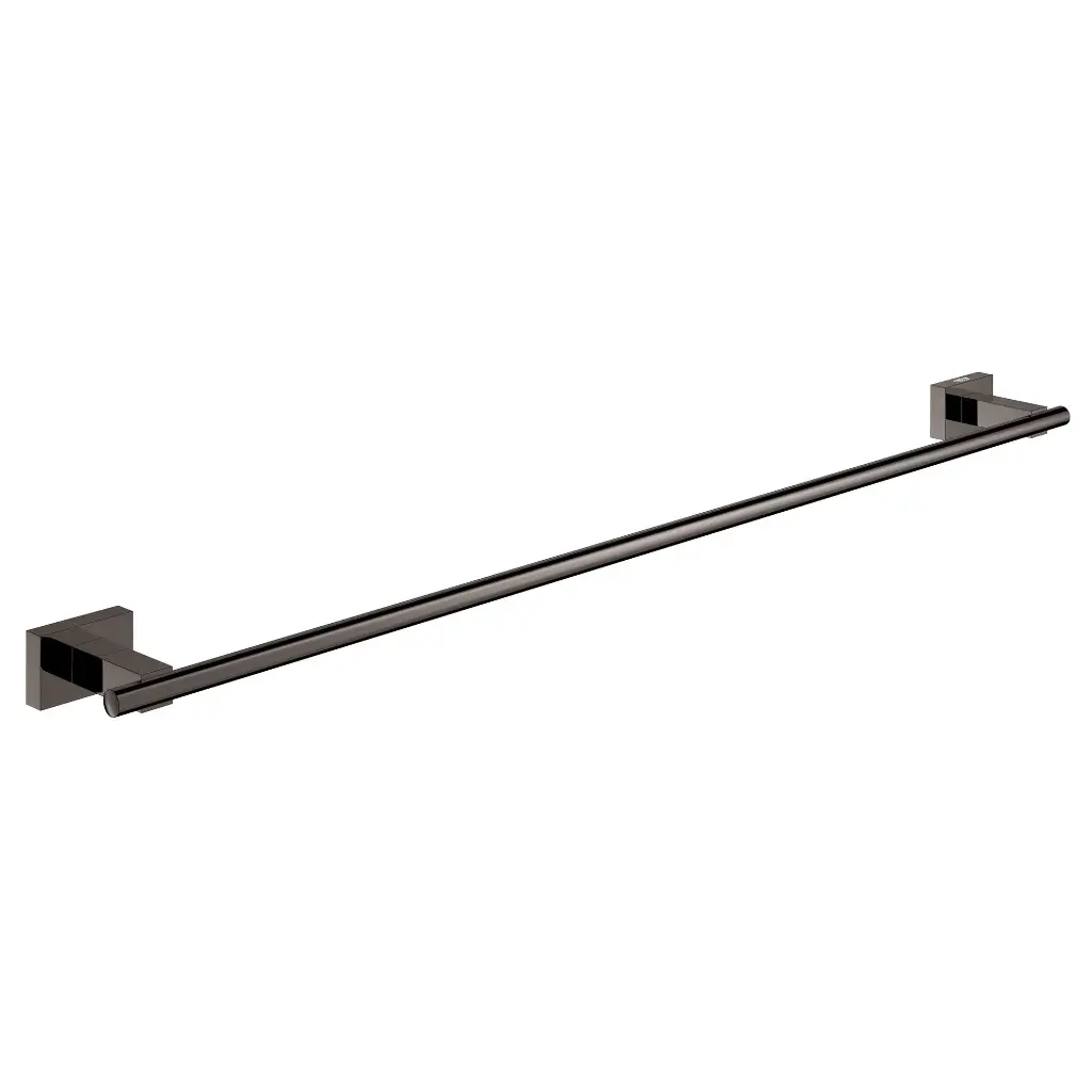 Grohe 40509A01 Essentials Cube 24" Towel Bar Hard Graphite