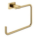 Grohe 40510GN1 Essentials Cube 8" Towel Ring Brushed Cool Sunrise