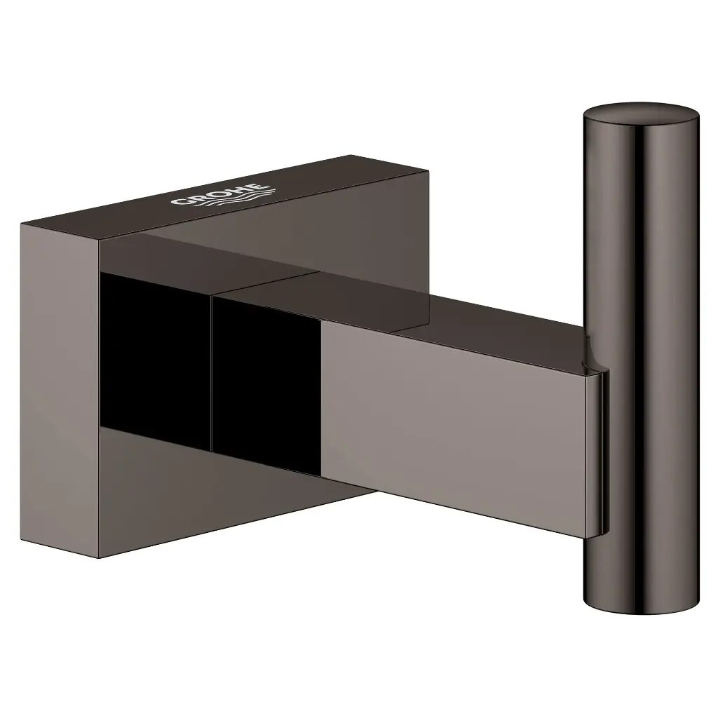 Grohe 40511A01 Essentials Cube Robe Hook Hard Graphite