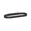 Grohe 409722430 Defined Towel Ring Matte Black