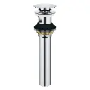 Grohe 48656000 Bathroom Sink Pop-Up Drain With Overflow StarLight Chrome