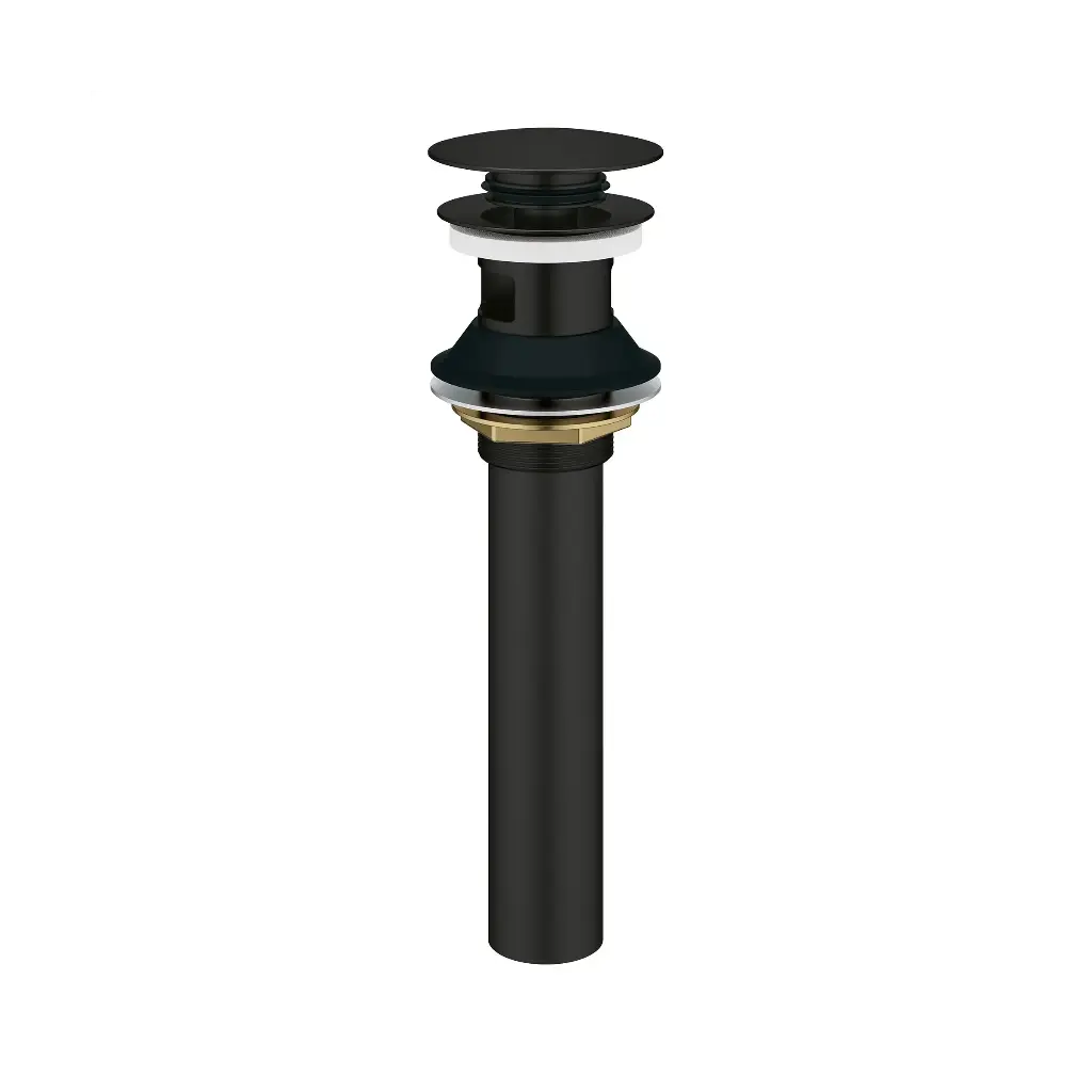 Grohe 486562430 Bathroom Sink Pop-Up Drain With Overflow Matte Black
