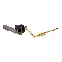 Grohe 49131A00 Eurocube Left Hand Trip Lever Hard Graphite