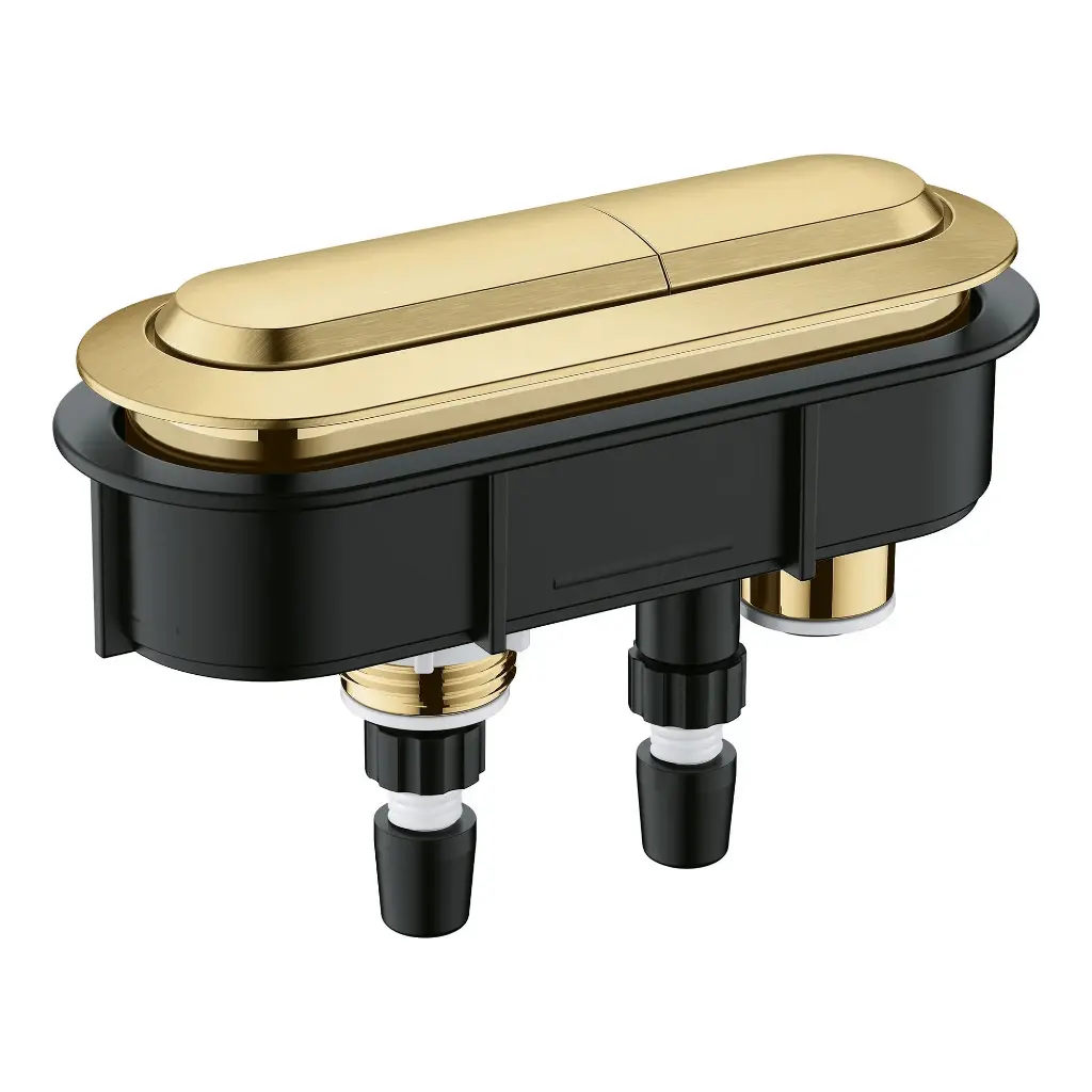 Grohe 49138GN0 Essence Dual Flush Actuator Brushed Cool Sunrise