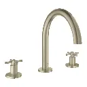 Grohe 25273EN0 Atrio New 3-Hole 2-Handle Deck Mount Roman Tub Faucet Brushed Nickel
