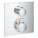 Grohe 29177001 Allure New Single Function 2-Handle Thermostatic Valve Trim StarLight Chrome