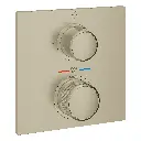Grohe 29178EN1 Allure New Dual Function 2-Handle Thermostatic Valve Trim Brushed Nickel
