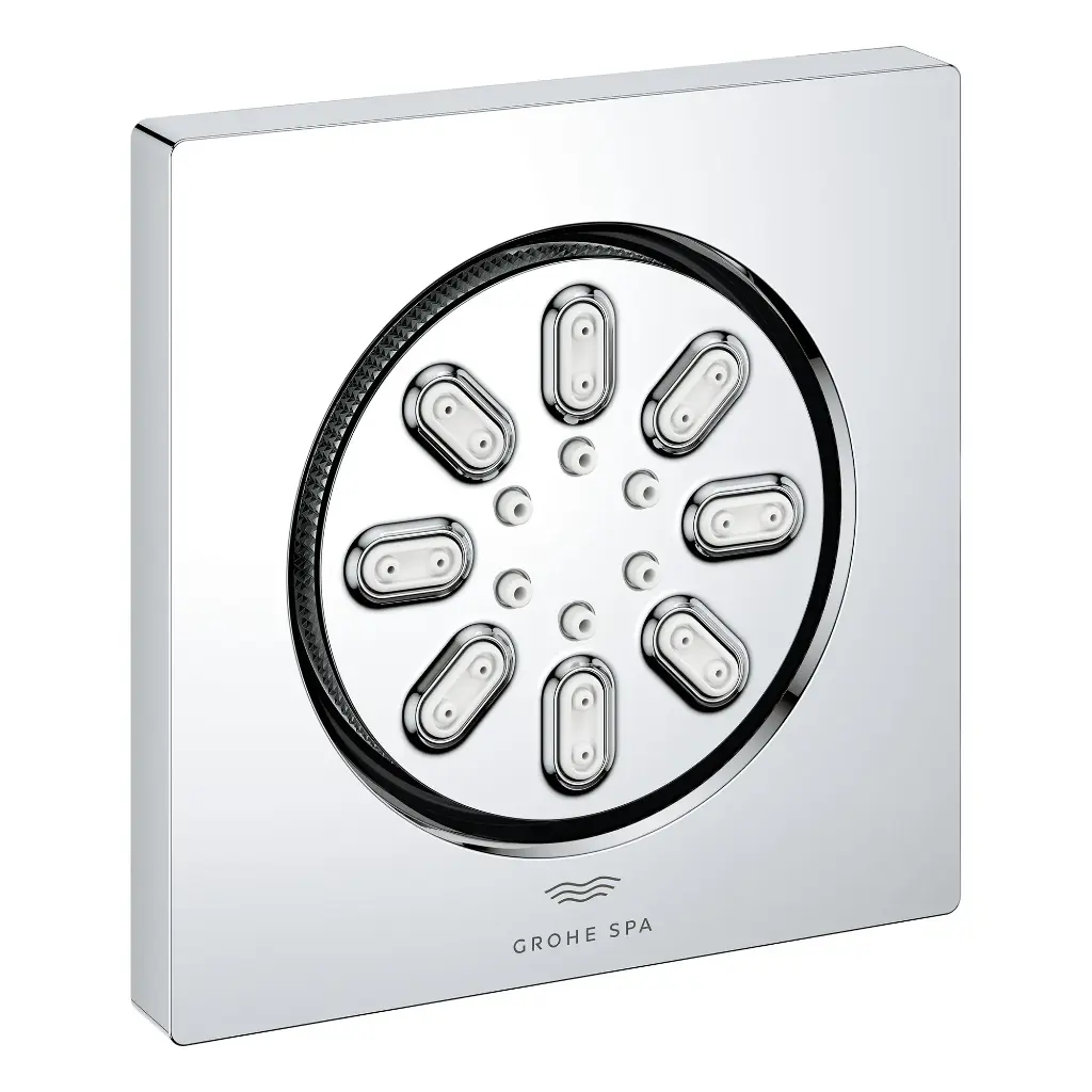 Grohe 26845000 Rainshower Aqua Body Spray Square 2 Sprays StarLight Chrome