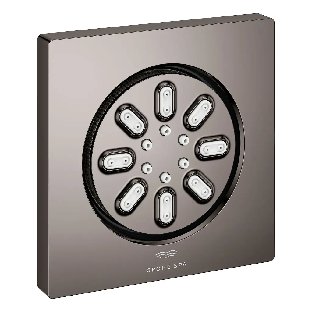 Grohe 26845A00 Rainshower Aqua Body Spray Square 2 Sprays Hard Graphite