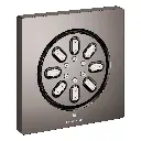Grohe 26845A00 Rainshower Aqua Body Spray Square 2 Sprays Hard Graphite