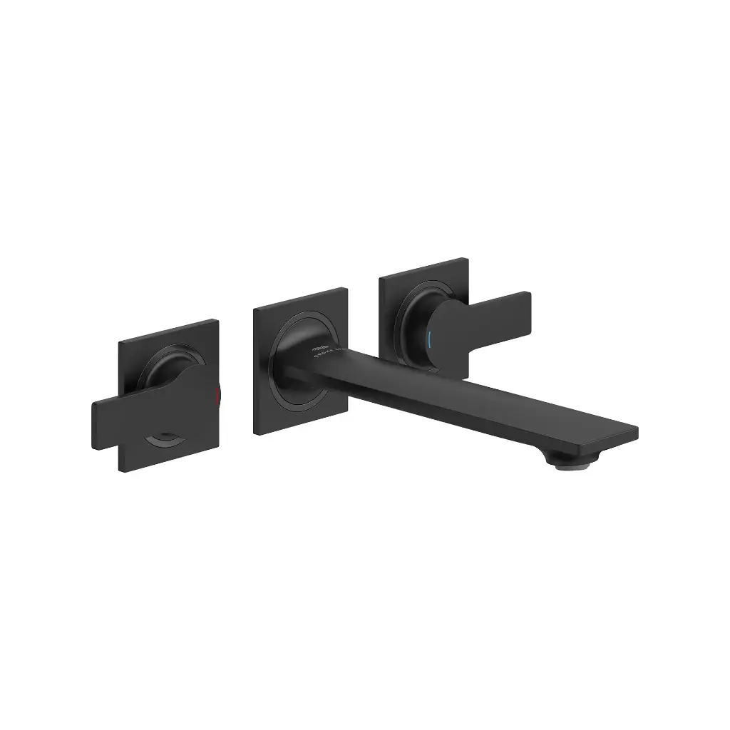 Grohe 205862431 Allure New 2-Handle Wall Mount Faucet Matte Black