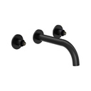 Grohe 206632430 Atrio New 2-Handle Wall Mount Faucet Matte Black