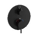 Grohe 243612430 Atrio New Dual Function 2-Handle Thermostatic Valve Trim Matte Black