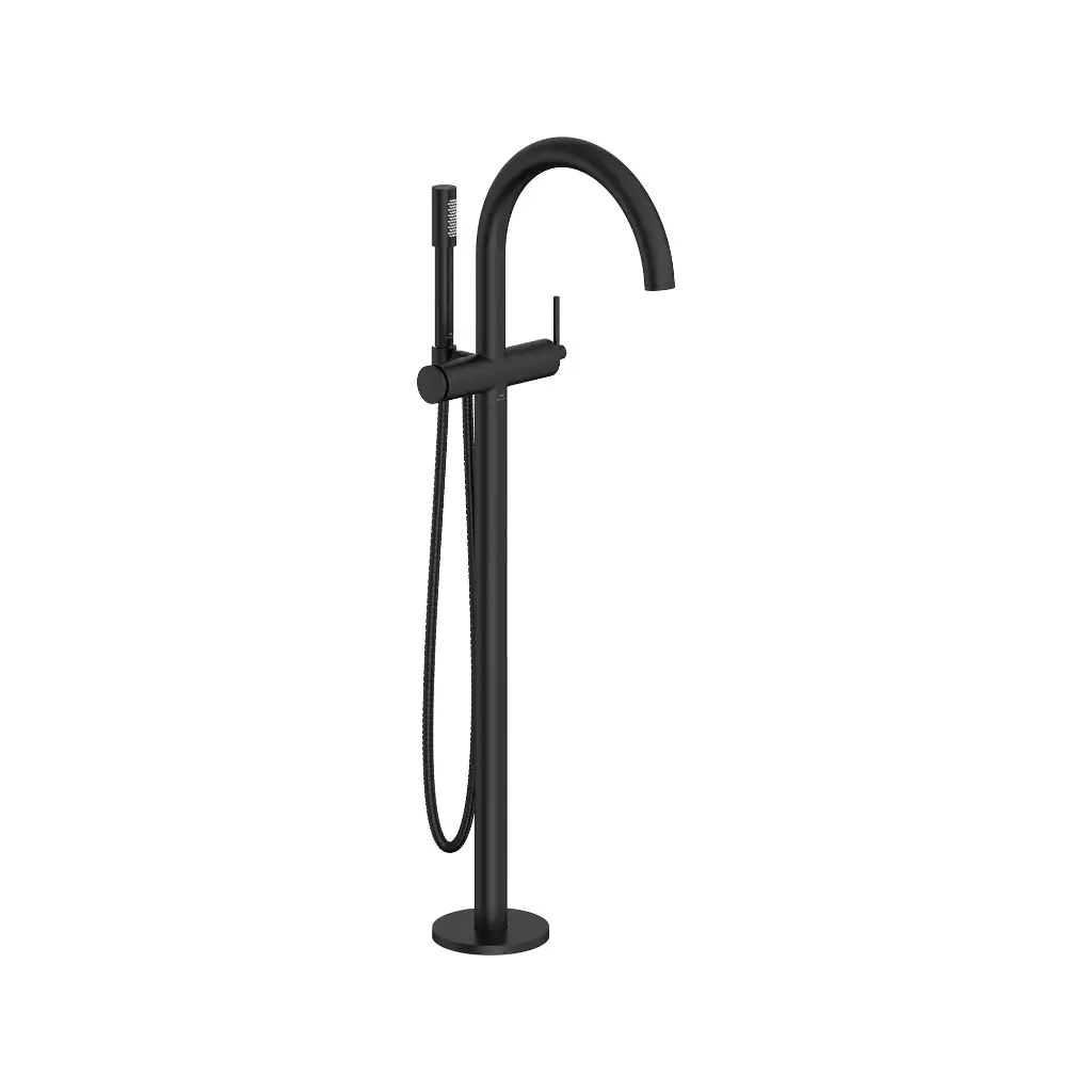 Grohe 243682430 Atrio New Single Handle Freestanding Tub Faucet Matte Black
