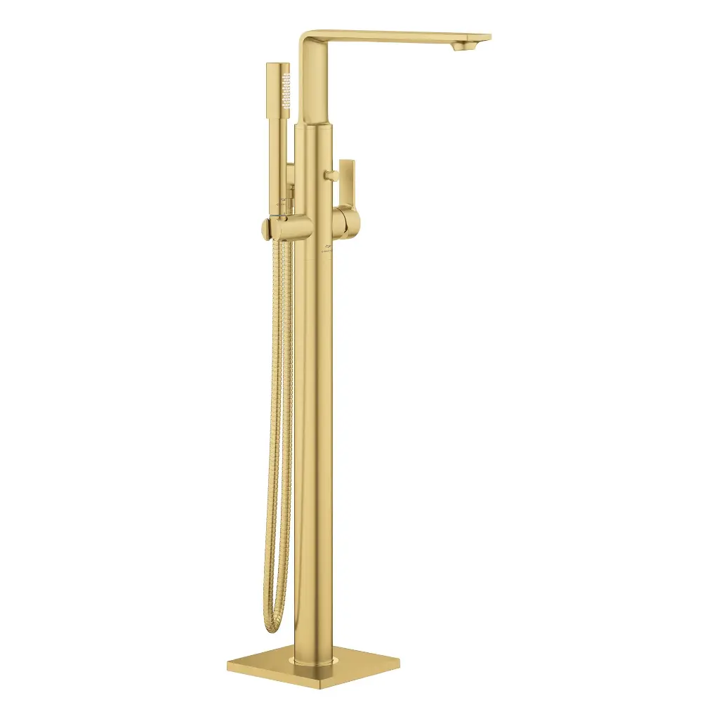 Grohe 25222GN1 Allure New Single Handle Freestanding Tub Faucet Brushed Cool Sunrise