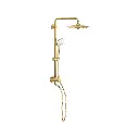 Grohe 27867GN1 Retro-Fit 25" Euphoria Shower System Brushed Cool Sunrise
